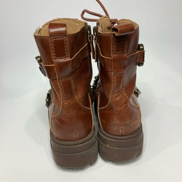 Kelsi Dagger Brooklyn Brave platform lug sole boots size 6 - Picture 6 of 10